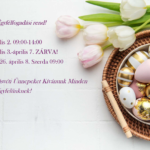 Ünnepi nyitvatartás 2026 Húsvét